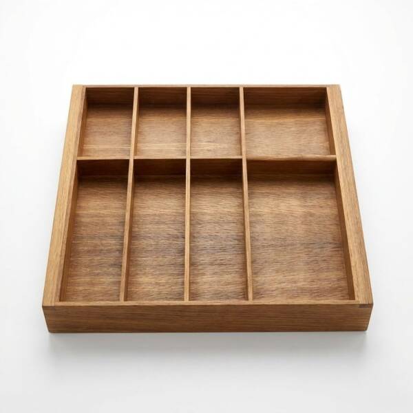 Pelikan Çekmece İçi Ahşap Kaşıklık 60 cm Koyu Meşe (C11060D) - 2