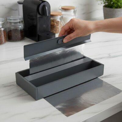 Pelikan Elit Çekmece İçi Ahşap Folyoluk Antrasit (E10014AG) - 