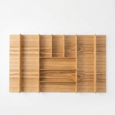 Pelikan Elit Çekmece İçi Ahşap Kaşıklık Açık Meşe 90 cm (E10090L) - Pelikan (1)