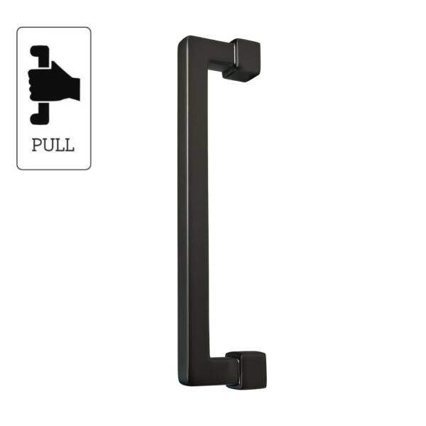 System Çekme Kapı Kolu Füme Renk Kol 192mm (PH9402 0192 BBN) - 1
