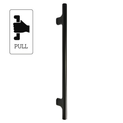 System Çekme Kapı Kolu Siyah Renk Kol 440mm (PH9745 0440 AL6) - 1
