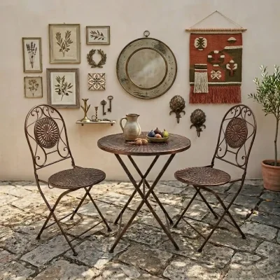 Sese Kahverengi Masa Sandalye Takım (PNL-MG43 TK) - 1