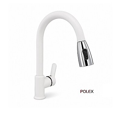 Polex Lüks Sipralli Beyaz Batarya (POL22B) - Polex (1)