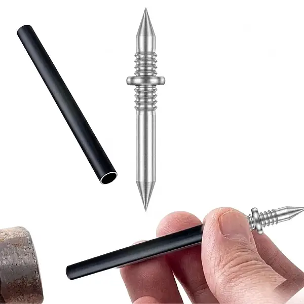 Pratikmen Çift Yönlü Çelik Paslanmaz Pervaz, Duvar Ve Alçıpan Çivisi 25li (SL0539) - 1