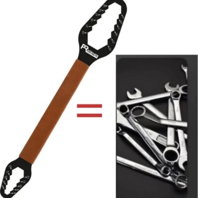 Pratikmen Çift Yönlü Çok Amaçlı Paslanmaz Anahtar 6 – 22 mm (SL0548) - 3