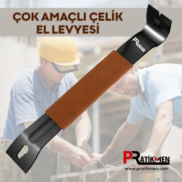 Pratikmen Çok Amaçlı Çelik El Levyesi (SL0549) - 5