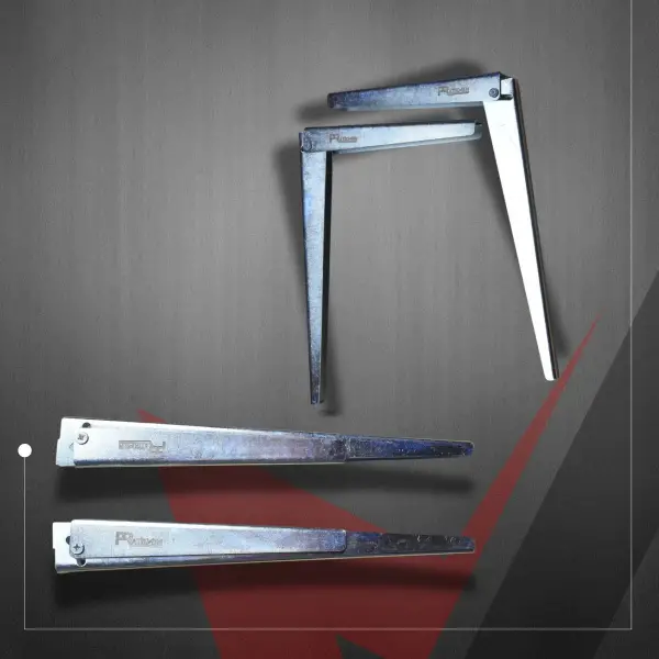 Pratikmen Katlanır Duvara Monte Aç Kapa Masa Ayağı L Masa Konsolu 40 cm (SL0556) - 3