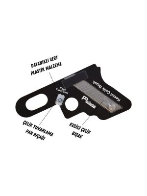 Pratikmen Kenar Bandı Temizleme ve Pah Alma Aparatı (SL0581) - 3