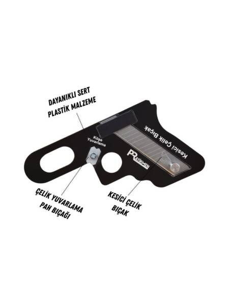 Pratikmen Kenar Bandı Temizleme ve Pah Alma Aparatı (SL0581) - 3