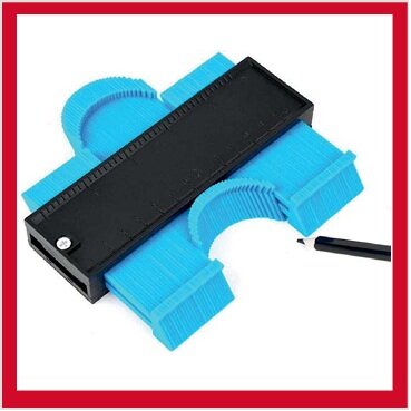 Pratikmen Kenar Şekillendirme Kopyalama Kalıp Çıkarma Ölçü Alma ve Kontur Aparatı 25 cm (SL0561-2) - 2