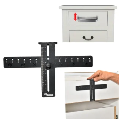 Pratikmen Kulpmatik Ayarlanabilir Yatay Ve Dikey Kulp Delme Aparatı (SL0541) - 2