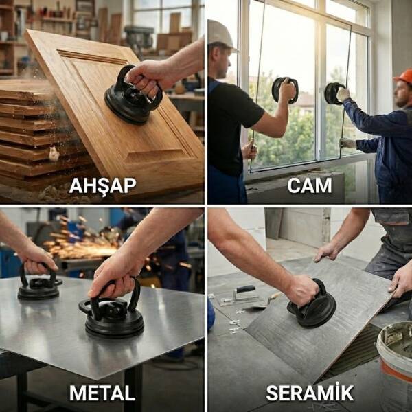 Pratikmen Vakumlu Tutma, Taşıma, Ayarlama Vantuzu (SL0552) - 1