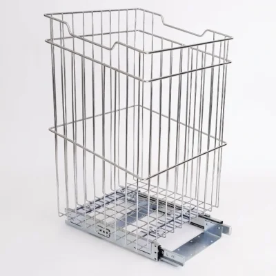 Pyramith Alttan Raylı Çamaşır Sepeti 40 cm (C-7047C) - Pyramith (1)