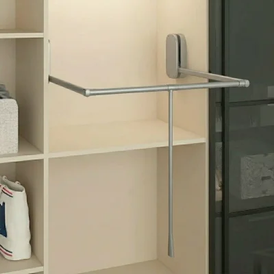 Pyramith Gri Gardırop Asansörü 10 kg W:800-1150mm (C-6180G) - 1