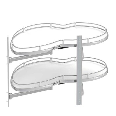 Pyramith Kör Köşe Fasülye Krom 45 cm Sağ Mekanizma (C-3021-KR) - Pyramith (1)