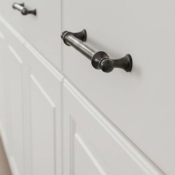 Reis Ezgi Modeli Mobilya Kulbu Siyah Renk 160mm Kulp (R-02-160-02) - 1