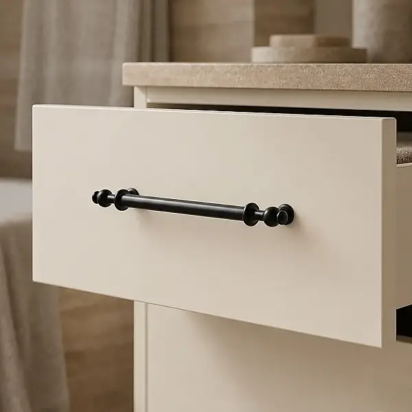 Fds Ezgi Modeli Mobilya Kulbu Siyah Renk 160mm Kulp (R-02-160-02) - 1