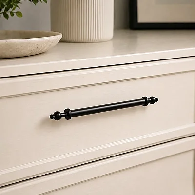 Fds Ezgi Modeli Mobilya Kulbu Siyah Renk 160mm Kulp (R-02-160-02) - 3