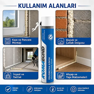 Romabond Pipetli Köpük (RM1) - 3