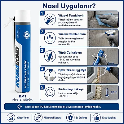Romabond Pipetli Köpük (RM1) - 4