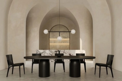 Rome Yemek Masası - Siyah - LeConcept
