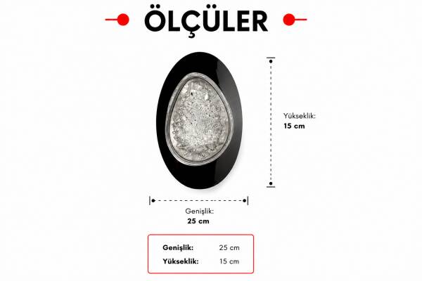 Rosa LED Aplik - 8