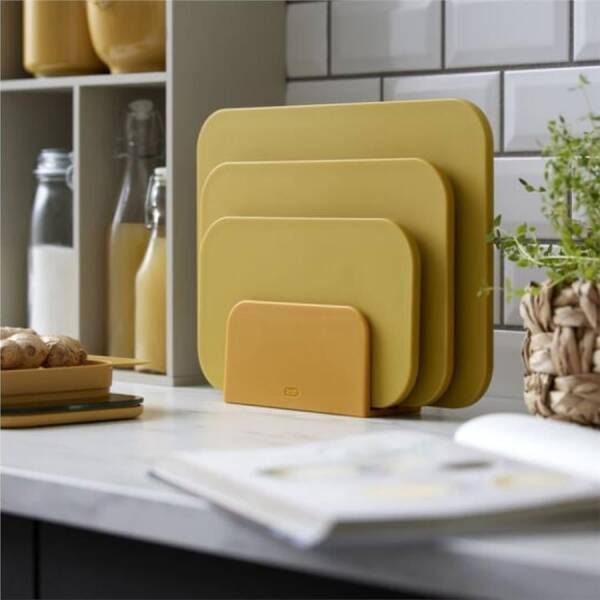 Rosti Choptima Kesme Tahtası Seti 3Lü Hardal Rengi (RS 27822) - 1