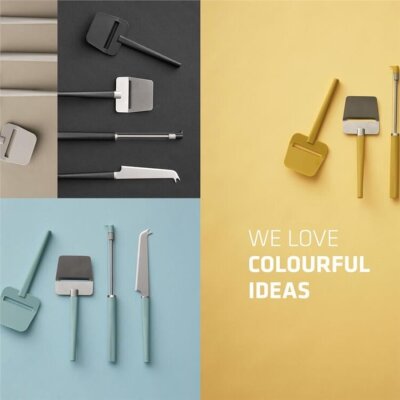 Rosti Emma Peynir Seti 3 Parça Bej (RS 32546) - 4