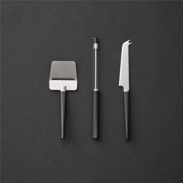 Rosti Emma Peynir Seti 3 Parça Siyah (RS 32544) - 3