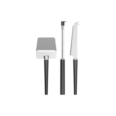 Rosti Emma Peynir Seti 3 Parça Siyah (RS 32544) - (1)