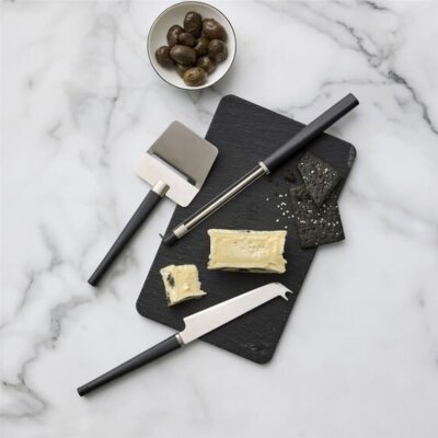 Rosti Emma Peynir Seti 3 Parça Siyah (RS 32544) - 