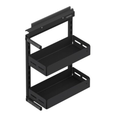 Starax 35cm Unique Box Yandan Gizli Raylı Ünite (90 Derece) - Sağ 35cm - Antrasit (S-2792-UB-A) - 2