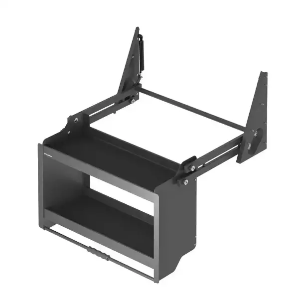 Starax 60cm Kaymaz Yüzeyli Raf Asansörü Antrasit Renk (S-5191-A) - 2