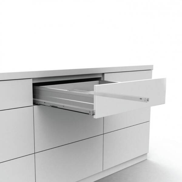 Samet Alpha Box 45cm Bordürsüz Gri Yanaklı Ray 18mn (12717743850345) - 1