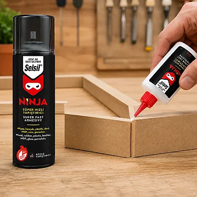 Selsil Ninja Süper Hızlı Yapıştırıcı 200ml + 50gr (SEL21) - 1