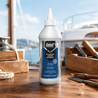 Selsil Deniz Tutkalı Bal Rengi 500gr (SEL10) - 1