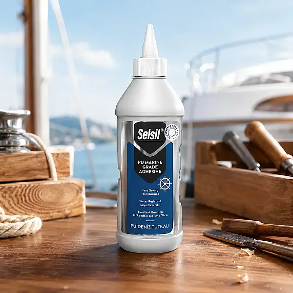 Selsil Deniz Tutkalı Bal Rengi 500gr (SEL10) - 1