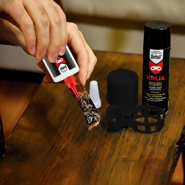 Selsil Ninja Süper Hızlı Yapıştırıcı 100/400ml 400ml + 100gr (SEL12) - 1