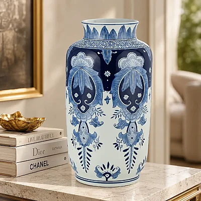Seramik Dekoratif Vazo 20*20*38 cm (AK.WLT0552) - 10