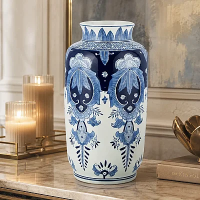 Seramik Dekoratif Vazo 20*20*38 cm (AK.WLT0552) - 5