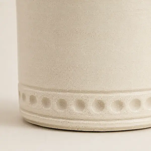 Seramik Saksı Açık Kahve 16*14 cm (AK.JH0066) - 6