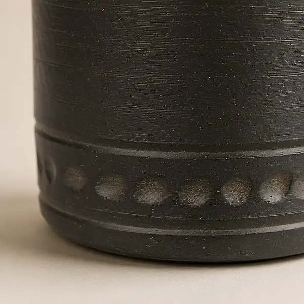 Seramik Saksı Kirli Kahve 14*13 cm (AK.JH0065) - 3