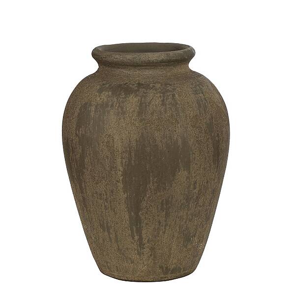 Seramik Vazo Kahverengi Sand Chocolate 24*30 cm (AK.JH0019) - 8