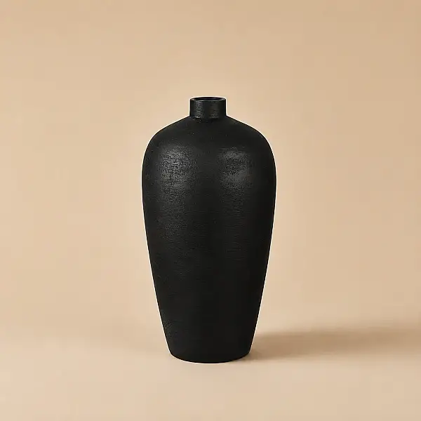 Seramik Vazo Siyah 35*80 cm (AK.JH0026) - 4