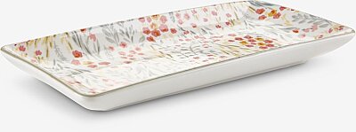 Sese Emıl Çiçekli Servis Tabağı G11xU25cm (4912568) - 3