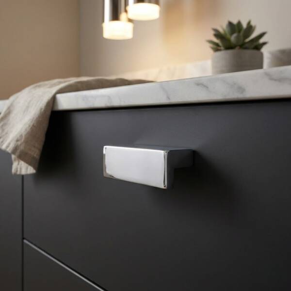 Sese 04 Modeli 32mm Krom Kulp - 1