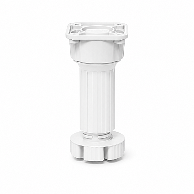 Sese 10-15cm Ayarlı Beyaz Baza Ayağı Plastik (SS400-50) - Sese (1)