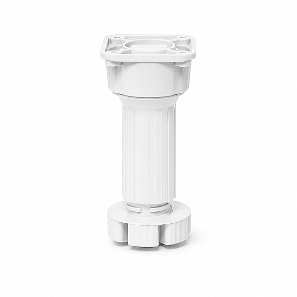 Sese 10-15cm Ayarlı Beyaz Baza Ayağı Plastik (SS400-50) - 2