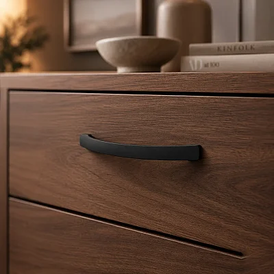 Fds Yalı Mobilya Kulbu Siyah Renk 128mm Kulp (880-11-128-02) - Fds (1)