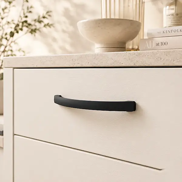 Fds Yalı Mobilya Kulbu Siyah Renk 128mm Kulp (880-11-128-02) - 1